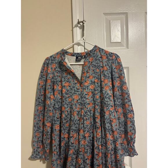 Madison Mathews sz XS floral maxi dress - Picture 2 of 11
